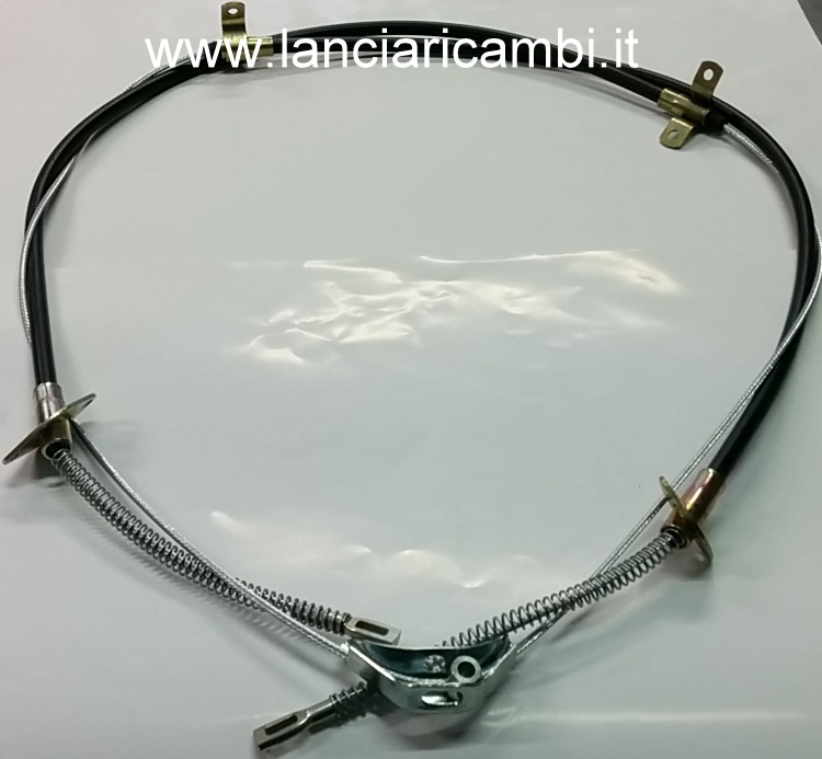 4078457 - Handbrake cable for FIAT 1500 Cabriolet with drum brakes